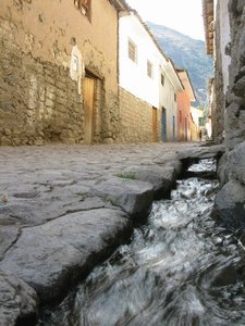 The Inca streets of Ollantaytambo