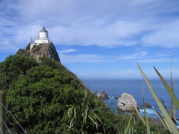 The lighthouse at Nugget Point