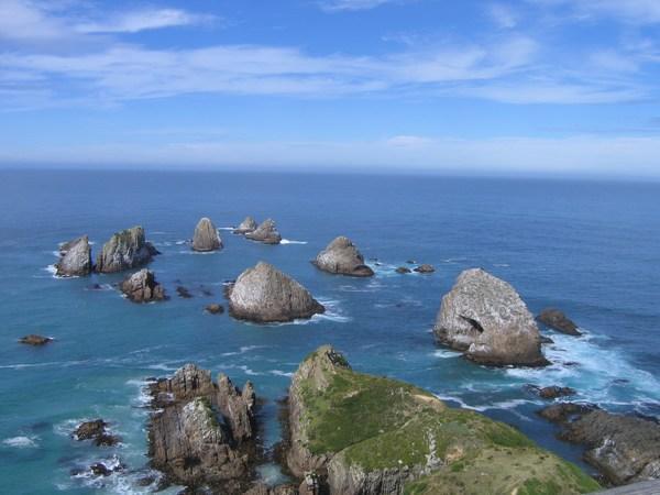 The view from Nugget Point..