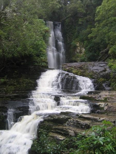 The McLean waterfalls