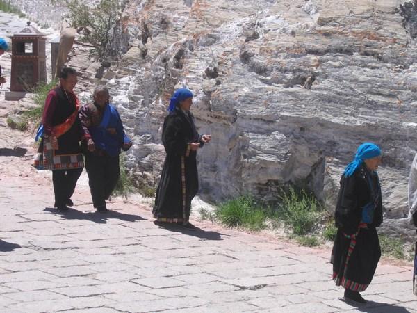 Pilgrims at the Potala Palace