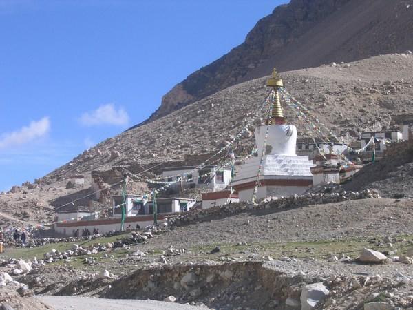 Rombok Monastry at the foot of the mountain
