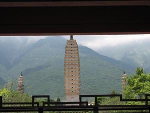 The 3 Pagoda's in Dali
