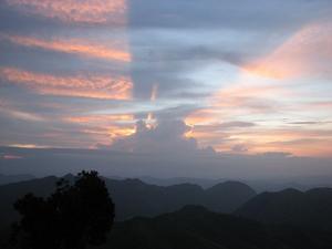 Sunset from the hills near Kalaw