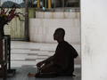 Contemplation at Shwedagon Paya