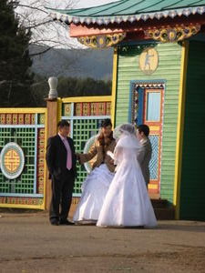 Buryat double wedding