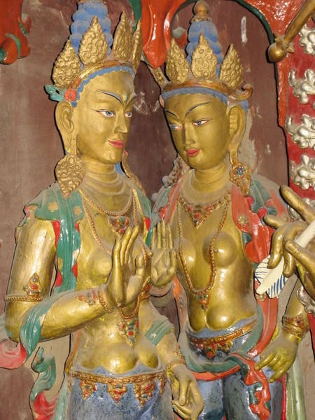 Goddesses in Gyantse
