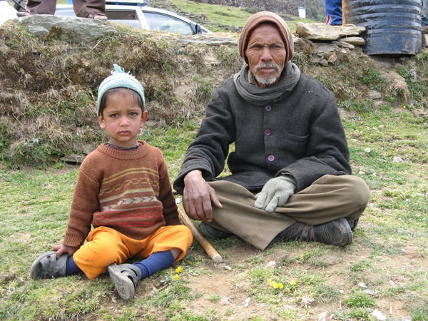Locals in Chopta