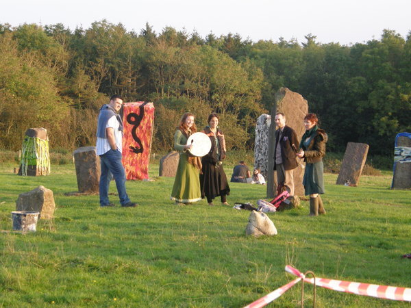 Getting ready for the equinox ritual