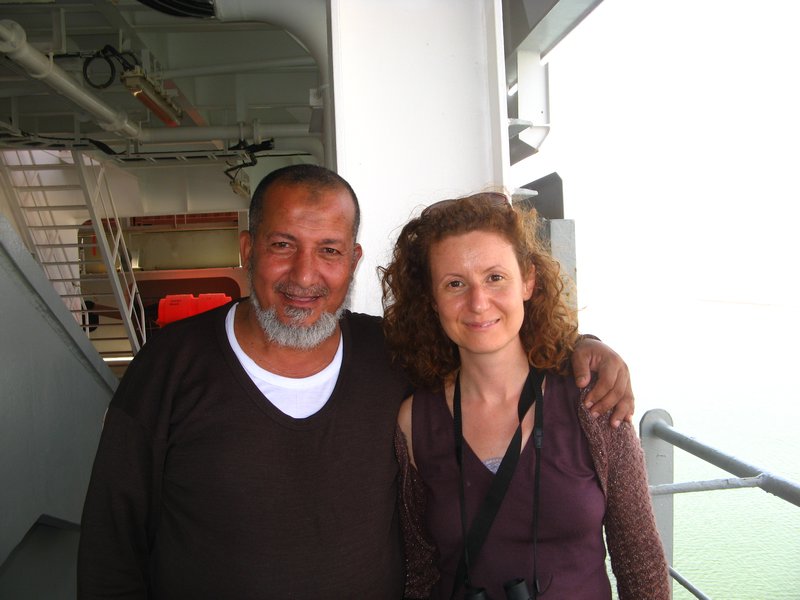 With Saed of the Suez Crew
