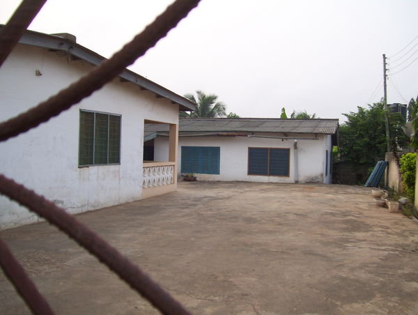 My house and compound from the gate
