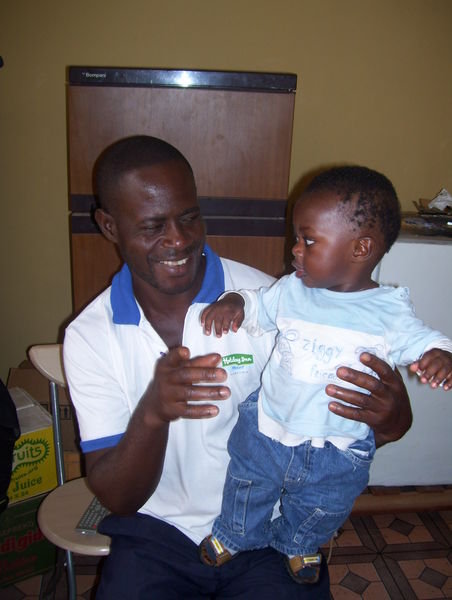 Bra Kwasi and his adorable son :)
