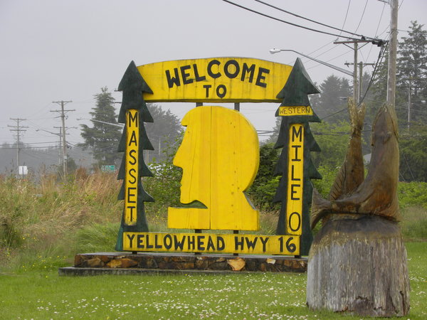 Mile "0" of the Yellowhead Hwy