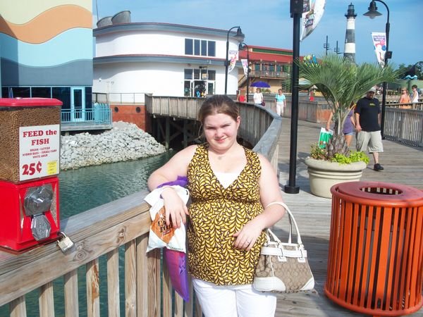 And me on the boardwalk