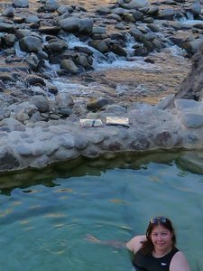 Ammi in the hot springs