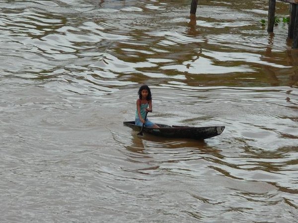 Canoe girl 