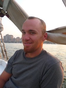 Kev on the Felucca boat