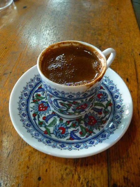 An actual turkish coffee in Turkey!!!
