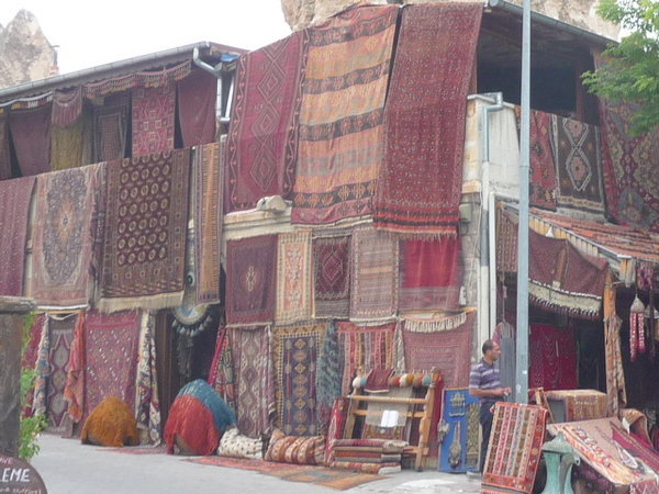 Turkish carpet seller