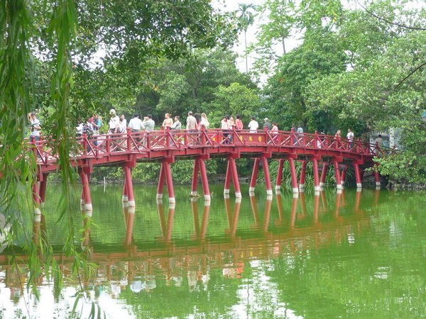 Ngoc Son Temple Bridge     