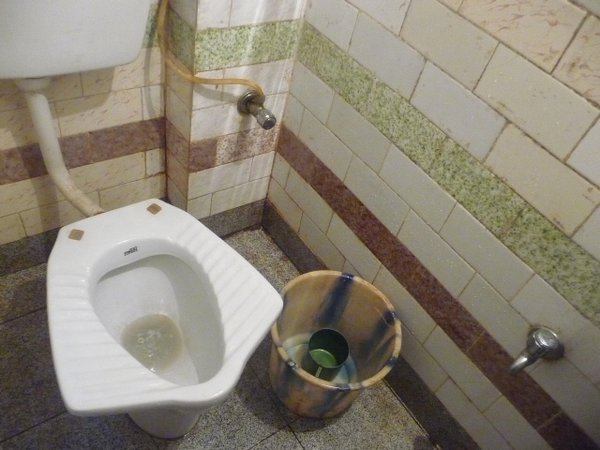 Typical bathroom setup