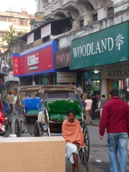 Rickshaw Driver Taking a Break