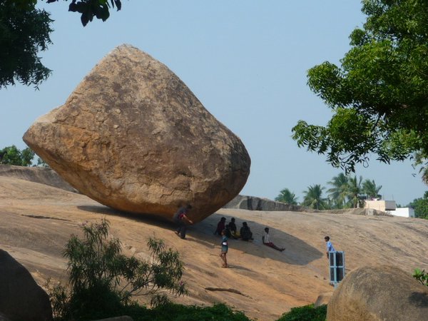 This rock looks like it could crush a small village?