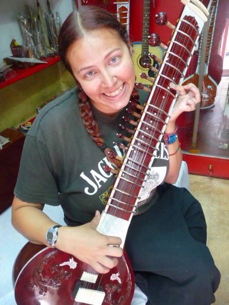 There is no closer relationship than that between a girl and her sitar