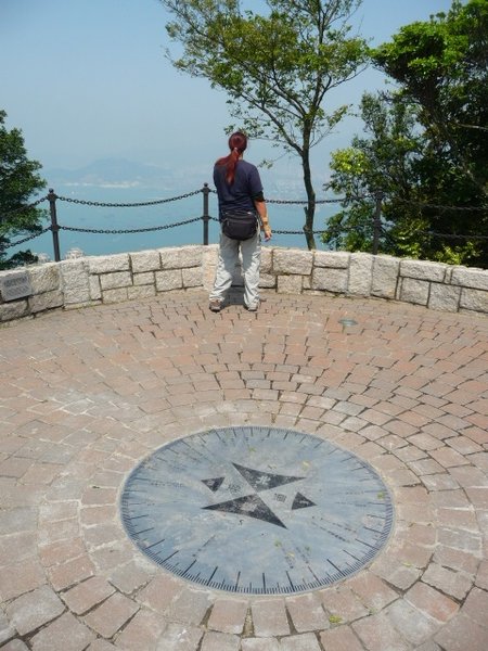 On top of Hong Kong Island
