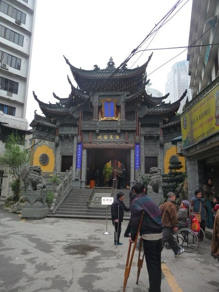 Small temple in Chongqing