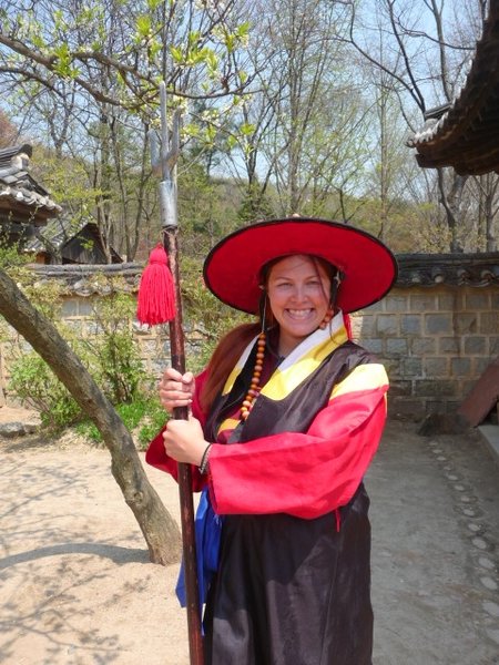 Ammi at the Korean Folk Villiage