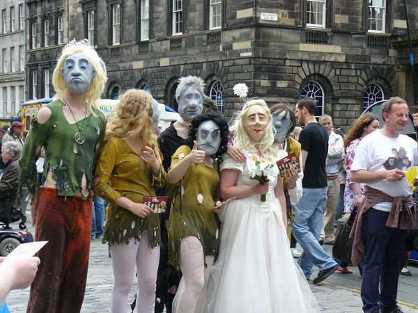 Funsters on the Royal Mile