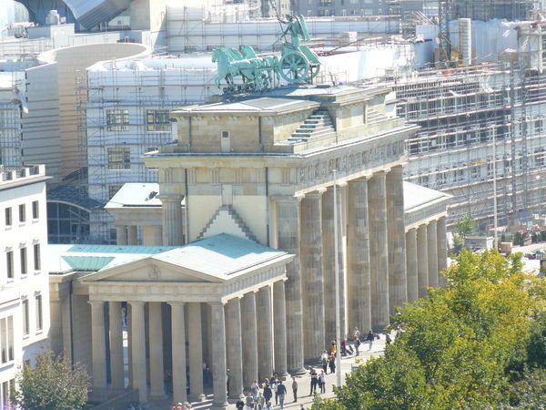 Brandenburg Gate From The Cupola