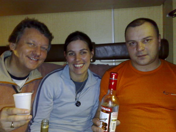 Vodka On The Overnight Train To St Petersburg
