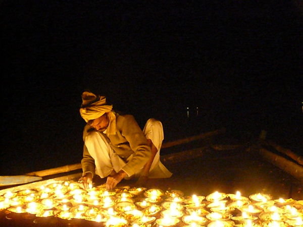 251 Floating Candles On The Ganges