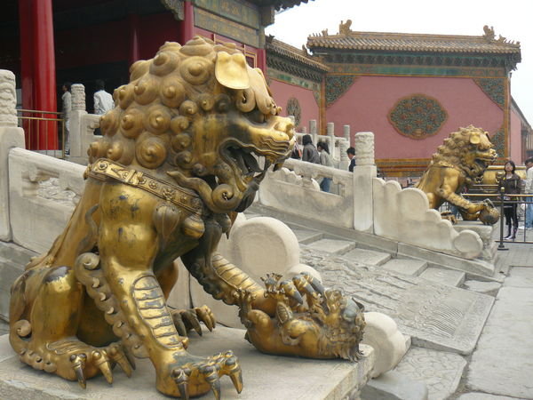 Lions Protect The Forbidden City