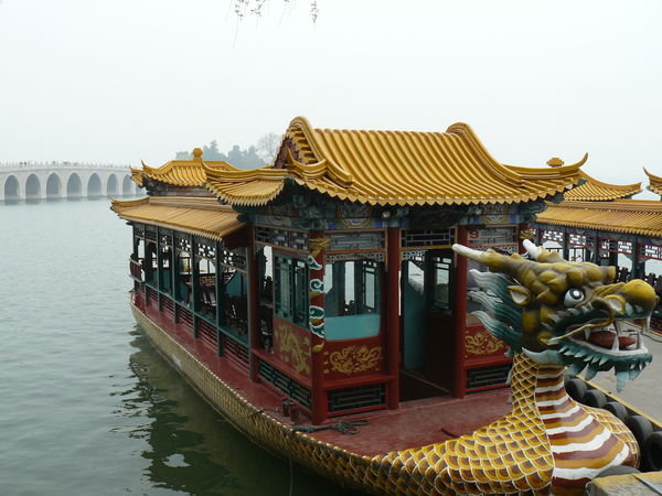 Oriental Boats At Summer Palace