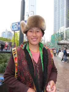 Tibetan Street Seller