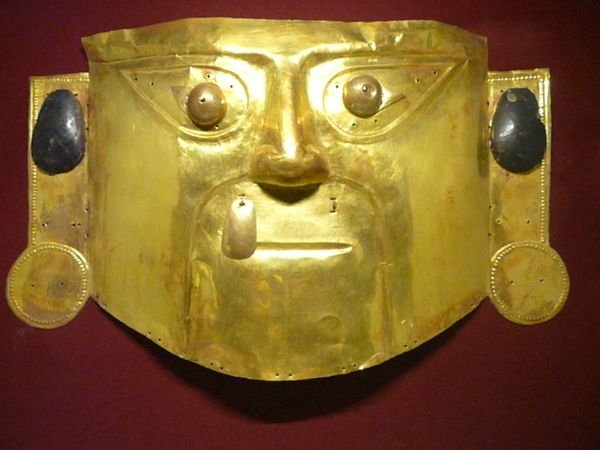 Inca Museum Gold Mask
