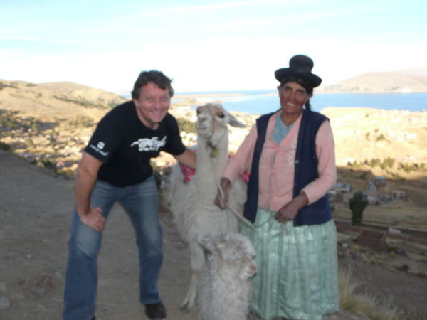 Visiting Lake Titicaca