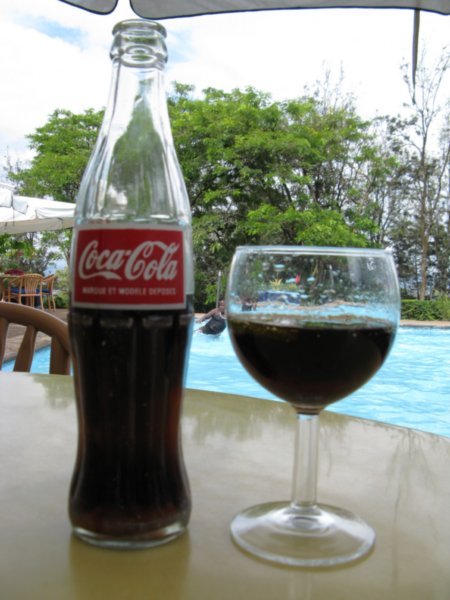 Coca Cola on the Rocks