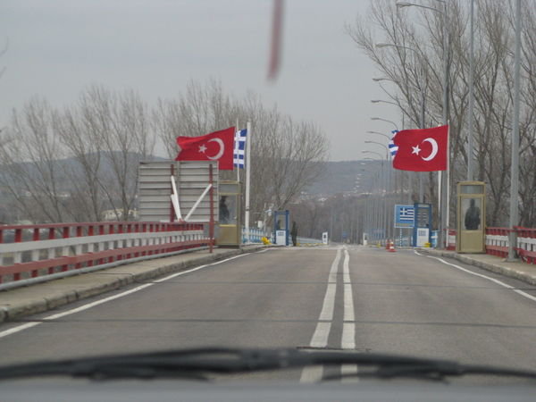 Turkey/Greece Border!