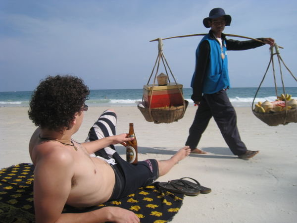 Beach Vendor on Ko Samet