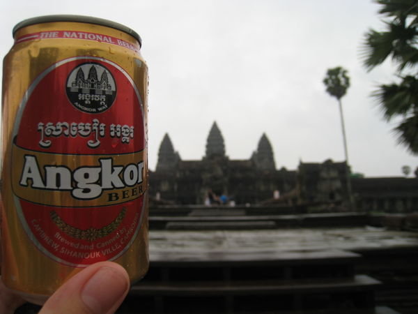 "Ankor Beer! Brewed Since 1100 AD or Something Like That!"