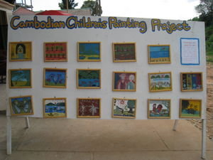 Cambodian Children's Painting Project