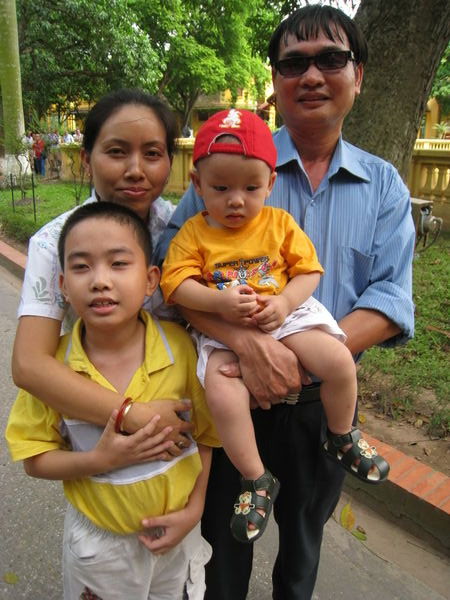 Happy Vietnamese Family