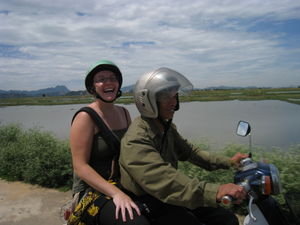 Kristena and Her Moto Driver