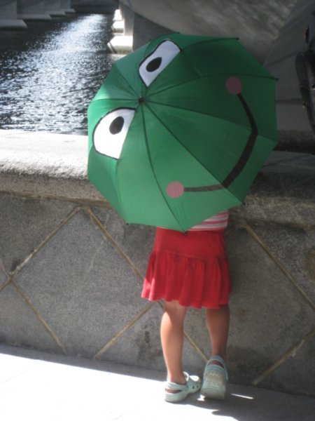 Everybody Needs at Least One Happy Frog Umbrella