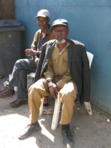 Elderly Men in Township
