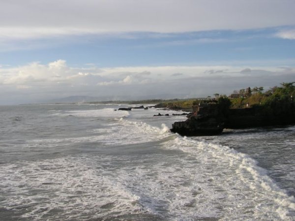 View from the headland next to the temple